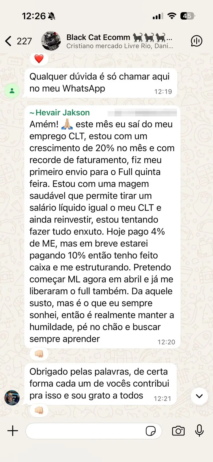 Saiu do CLT vivendo de importação